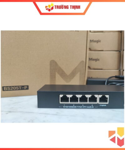 Switch 5 Cổng POE Gigabit H3C Magic BS205T-P