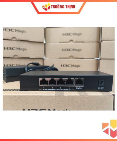 Switch 5 Cổng POE Gigabit H3C Magic BS205T-P