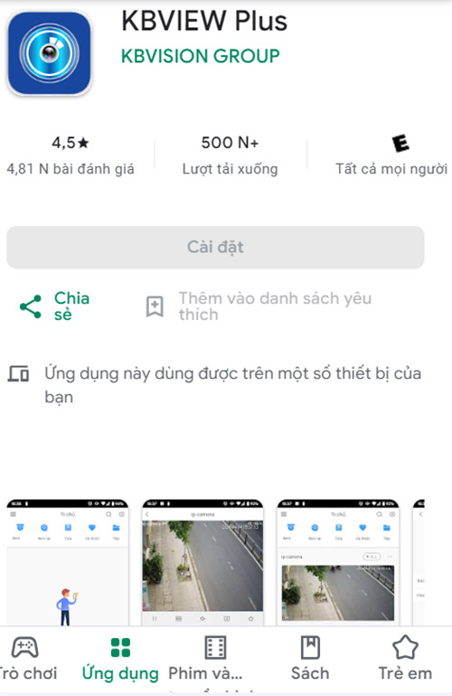 Hướng Dẫn Cài Đặt Camera Kbview Lite Trên Điện Thoại