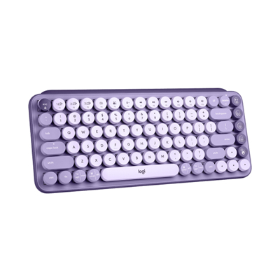Bàn phím cơ không dây Logitech POP Keys Blast Yellow, LAVENDER