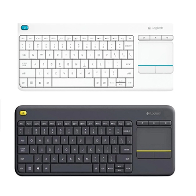Bàn phím Logitech Wireless K400 Plus (Đen, Trắng)