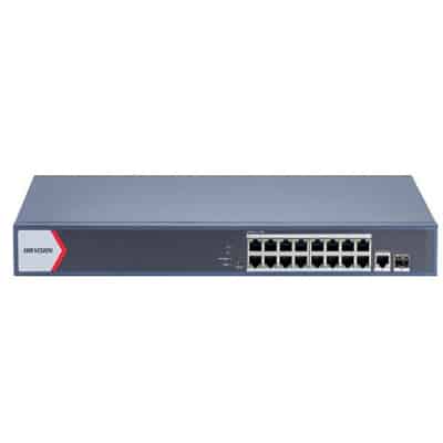16-Port Gigabit Smart PoE Switch HIKVISION DS-3E1518P-EI/M
