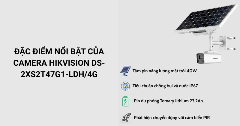 Đặc điểm của Camera HIKVISION DS-2XS2T47G1-LDH/4G