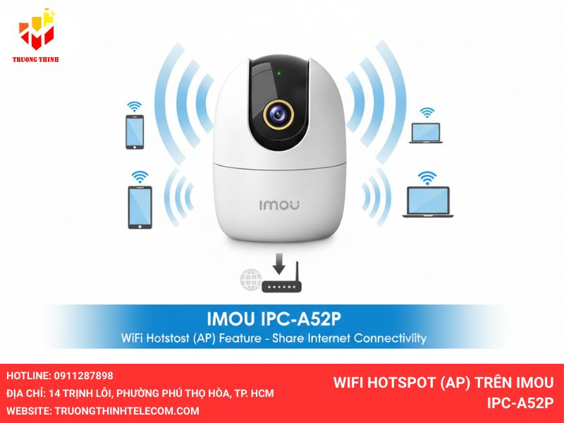 WiFi Hotspot (AP) trên IMOU IPC-A52P