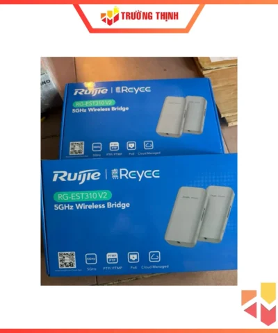 Bộ bắn điểm Wifi ngoài trời RUIJIE RG-EST310 V2 băng tần 5 GHz