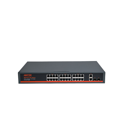 Switch 24 cổng PoE Gigabit APTEK SG1244P