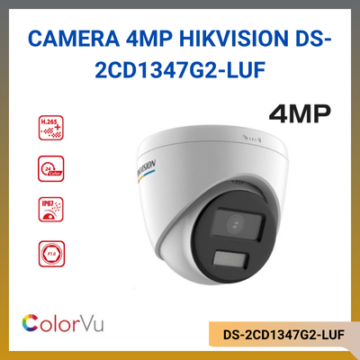 Camera IP có màu 2MP HIKVISION DS-2CD1347G2-LUF giá tốt