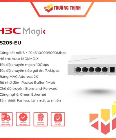Switch 5 cổng Gigabit H3C Magic BS205-EU Unmanaged
