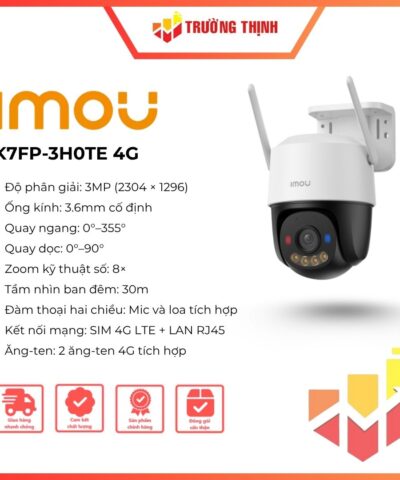 Camera PT Full Color IMOU Cruiser SC 4G 3MP IPC-K7FP-3H0TE