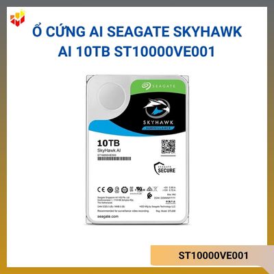 Ổ cứng AI SEAGATE SKYHAWK AI 10TB ST10000VE001