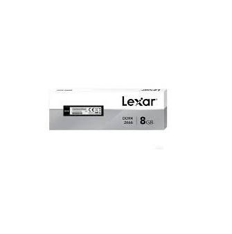 Bộ nhớ trong RAM DESKTOP LEXAR 8GB UDIMM DDR4 LD4U08G26C19ST-HGN