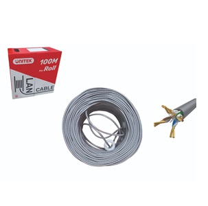 Cáp mạng CAT6 0,52BC 305M GRAY UNITEK C18130GY