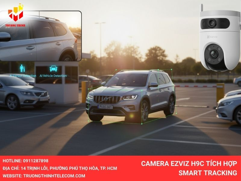 Camera Ezviz H9C tích hợp Smart Tracking