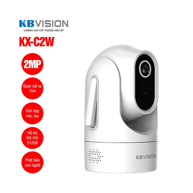 Camera wifi quay quét 2MP KBVISION KX-C2W