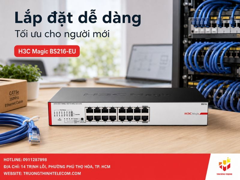 Hướng dẫn lắp đặt và tối ưu hóa H3C Magic BS216-EU cho người mới