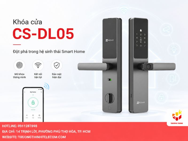 Tổng quan về sự đột phá của khóa cửa CS-DL05 trong hệ sinh thái Smart Home
