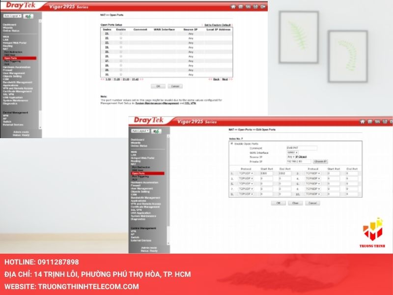 Truy cập vào trang quản trị của modem