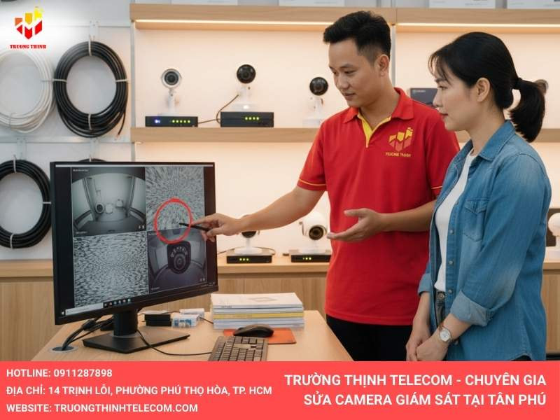 Công ty chuyên sửa camera giám sát tại quận Tân Phú