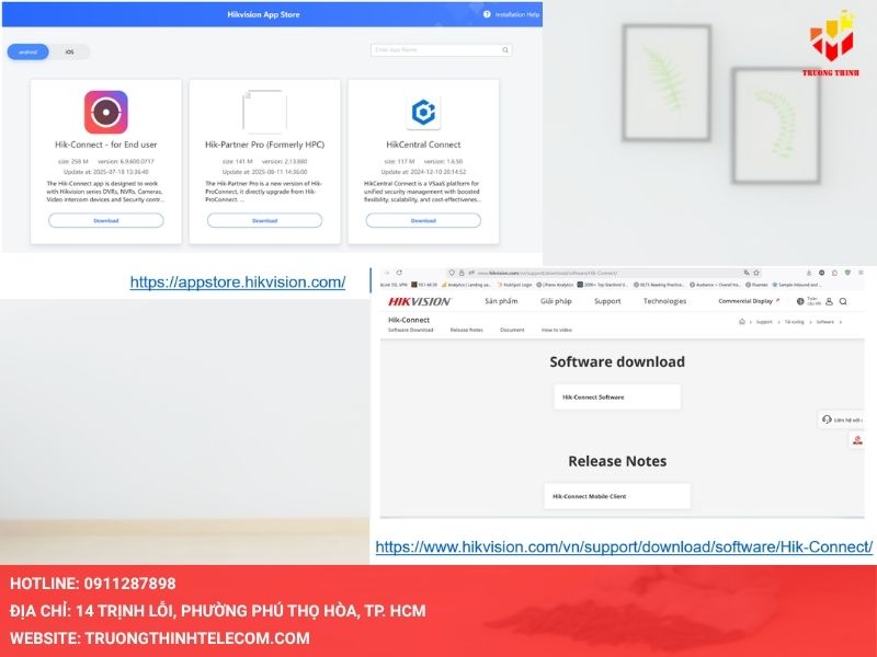 Hướng dẫn cài camera Hikvision trên điện thoại