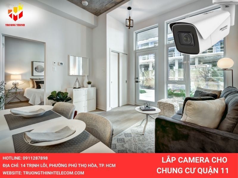 Lắp đặt camera cho chung cư quận 11