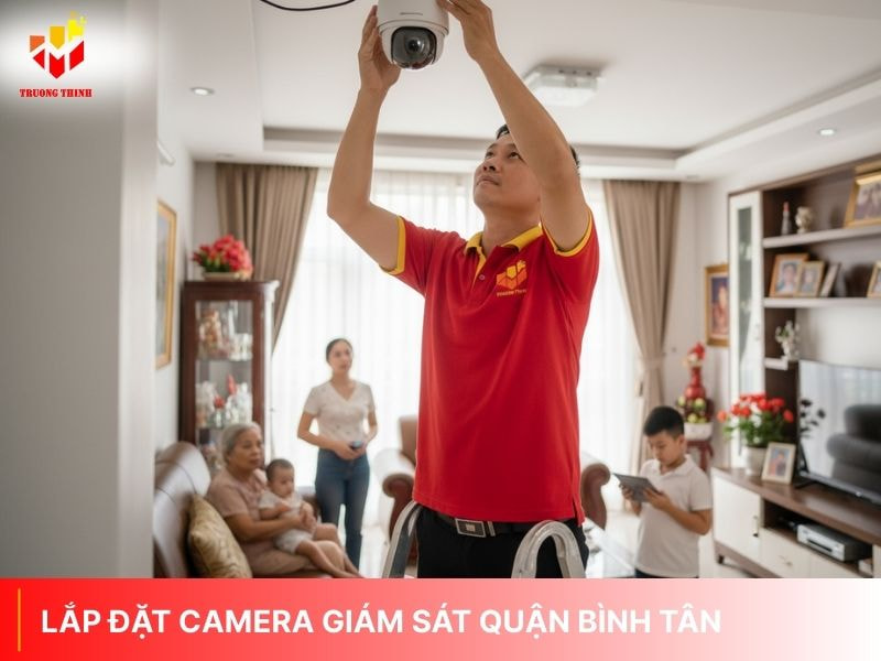 Thi công lắp đặt camera quận Bình Tân giá rẻ tại TPHCM