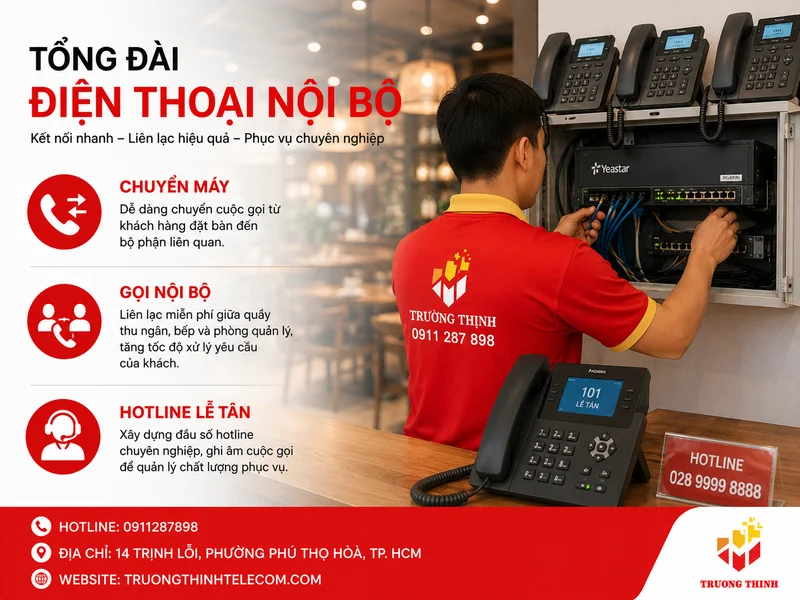 Tổng đài điện thoại nội bộ