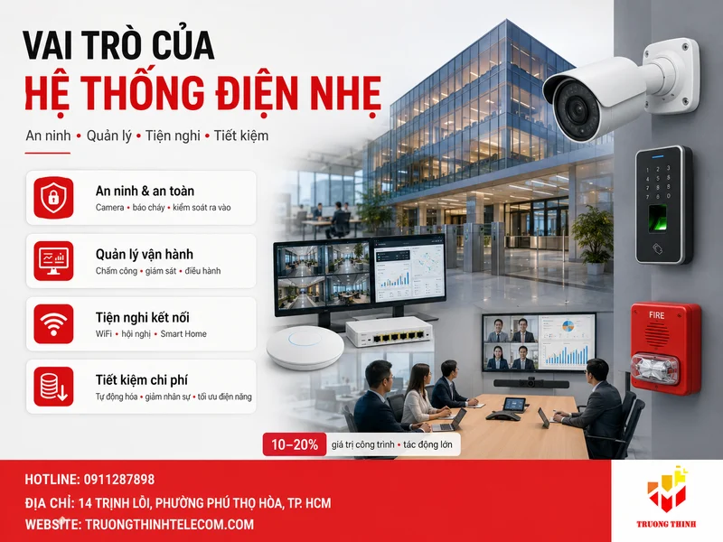 Vai trò của hệ thống điện nhẹ