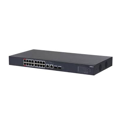 Switch PoE Cloud 18 port DAHUA DH-CS4218-16ET-135