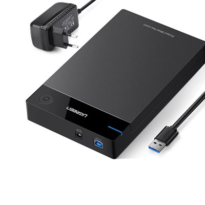 HDD BOX 3,5" SATA USB 3.0 Hỗ Trợ HDD 10TB UGREEN 50422