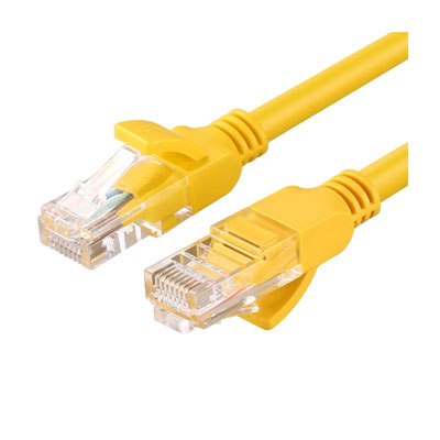 Dây mạng CAT5e UTP lan, màu vàng, dài 5M Ugreen 11233