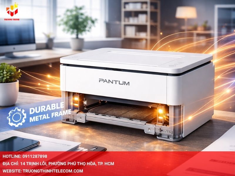 Độ bền vượt trội với khung kim loại chắc chắn