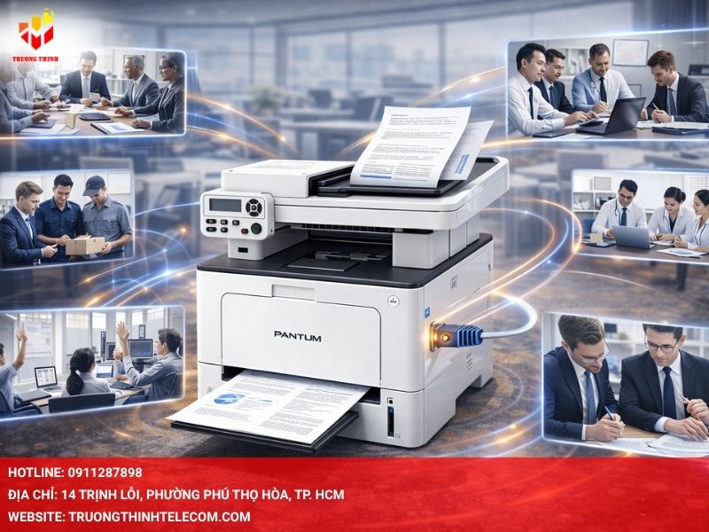 Đối tượng phù hợp sử dụng máy in đa năng Pantum BM5100ADN