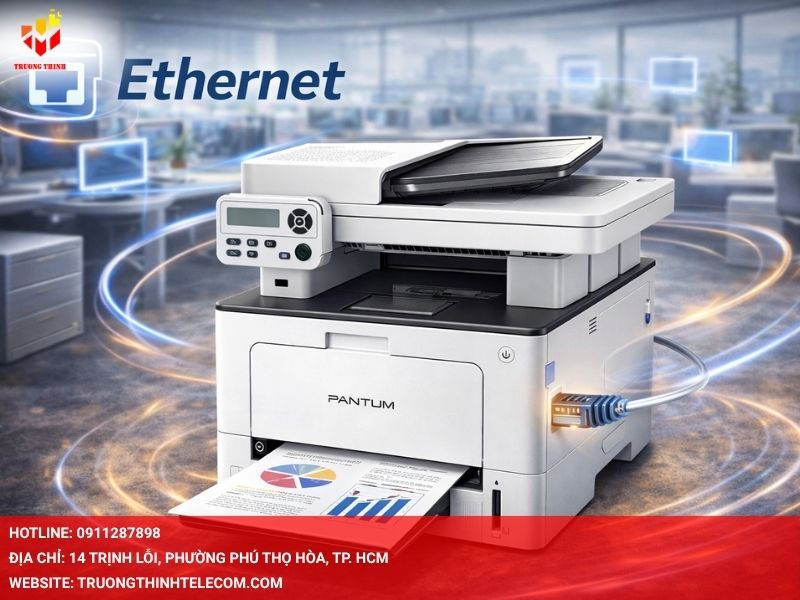 Kết nối mạng Ethernet ổn định