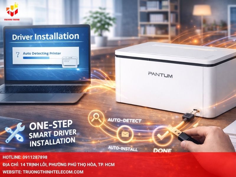 Cài đặt driver "One-step" thông minh