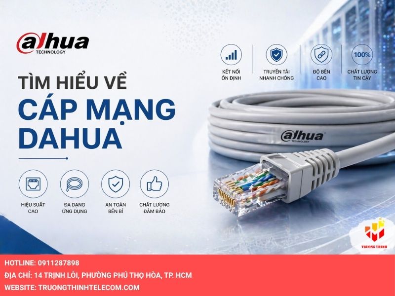 Tìm hiểu về cáp mạng Dahua
