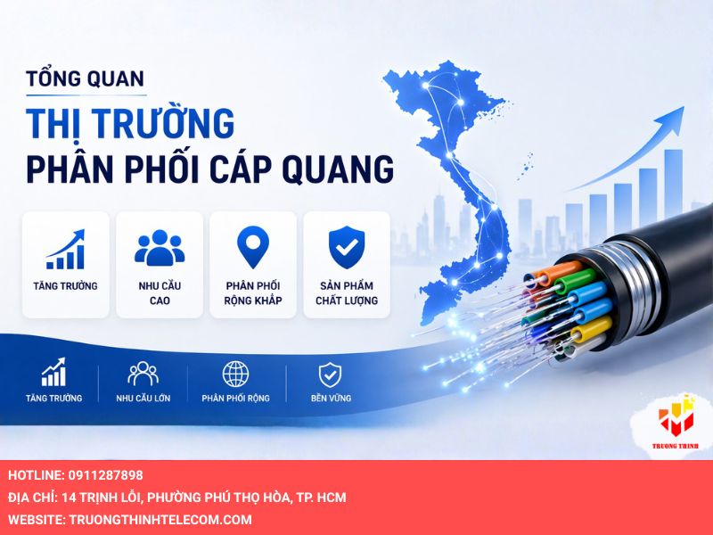 Tổng quan về thị trường phân phối cáp quang
