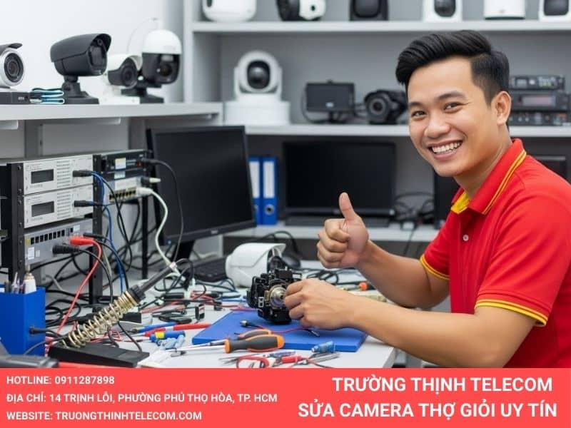Trường Thịnh Telecom - Đơn vị sửa camera uy tín tại Quận 1
