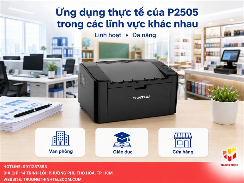 Ứng dụng thực tế của P2505 trong các lĩnh vực khác nhau