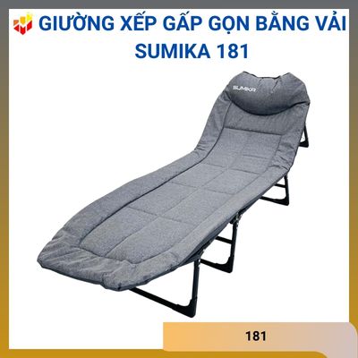Giường xếp gấp gọn bằng vải Sumika 181