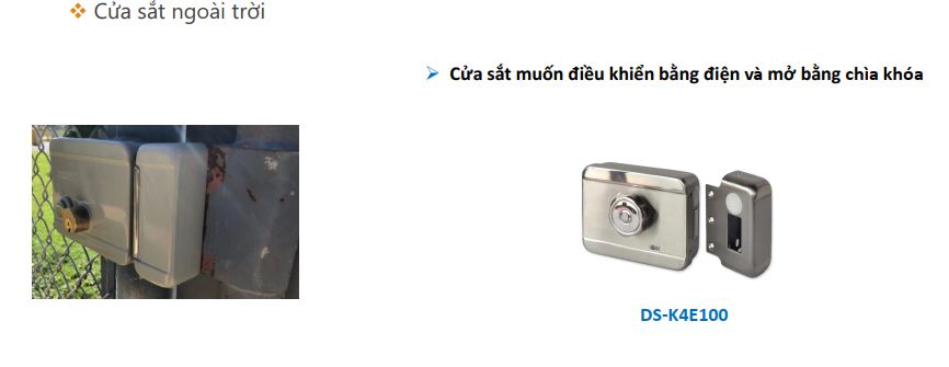 hướng dẫn chọn khóa hikvision cho cửa 1 chiều