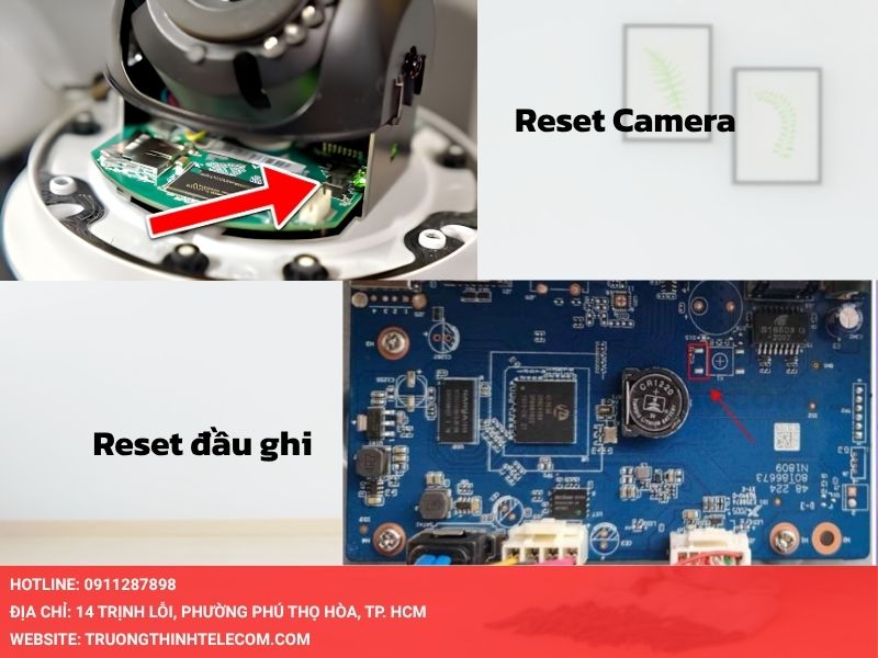 Khôi phục mật khẩu Hikvision qua reset cứng
