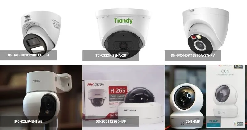 Gợi ý sản phẩm camera phù hợp cho công ty