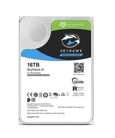 Ổ Cứng Camera Seagate Skyhawk AI 18TB (ST18000VE002)