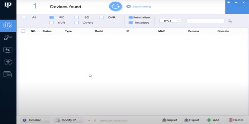 Chọn Config Tool
