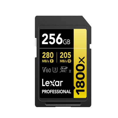 Thẻ nhớ SDXC Lexar 256GB LSD1800256G-BNNNG