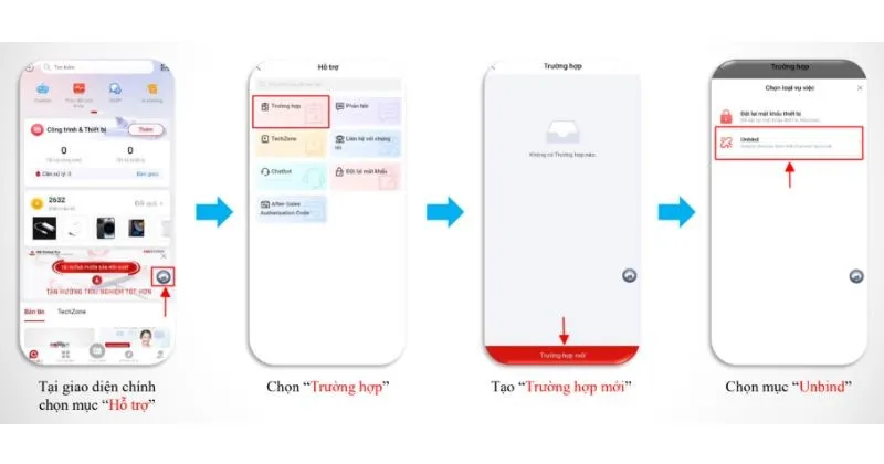 Unbind tài khoản Hik-Connect