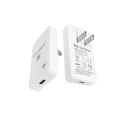Củ sạc siêu mỏng, siêu nhanh GaN PD20W-C Volwatt GE-20GS-C-MF