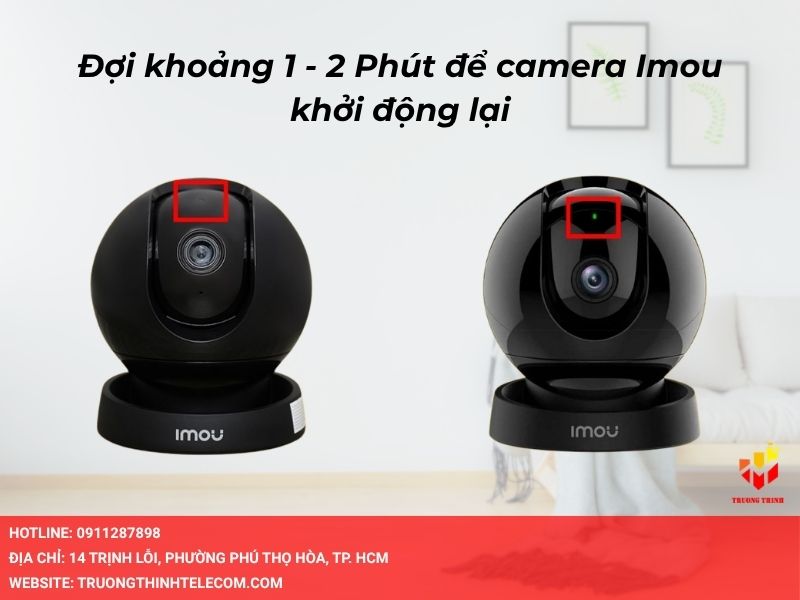 Đợi khoảng 1 - 2 phút