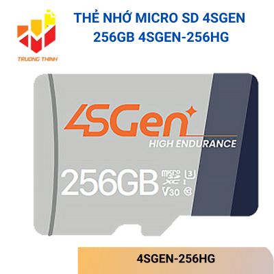 Thẻ nhớ Micro SD 4SGEN 256GB 4SGEN-256HG