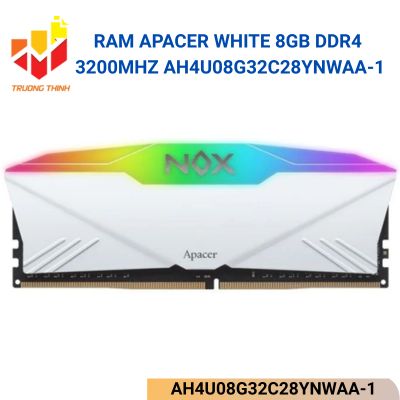 Ram Apacer NOX RGB White 8GB DDR4 3200MHz AH4U08G32C28YNWAA-1